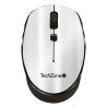 Mouse basico inalambrico TechZone hasta 1600 DPI´s 3 botones textura en rubber color plata 1 ano de garantia. TL1
