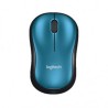 Mouse LOGITECH M185 Negro 3 botones RF WirelessUSB Óptico TL1