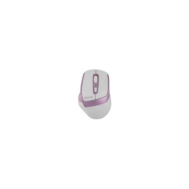 GETTTECH MOUSE INALAMBRICO PARA OFI 6D SENSOR 725F ILUMINACION RGB CUSTOM 7200 DPI 5 BOTON 1 SCROLL CONECTIVIDAD DUAL BLANCO ROS