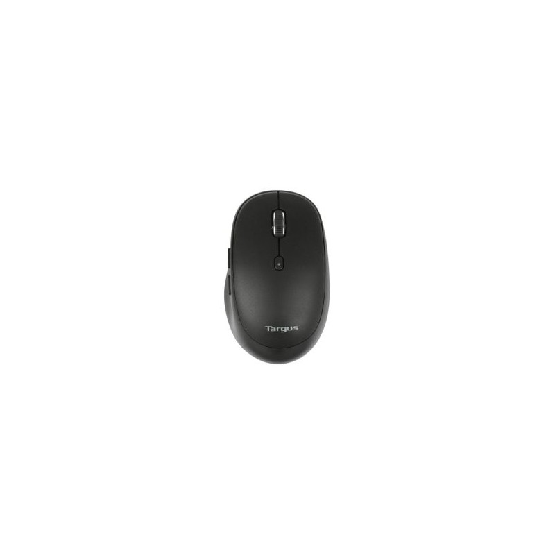 Mouse antimicrobiano Óptico Inalámbrico y Bluetooth 2400DPI Negro Targus 6005460