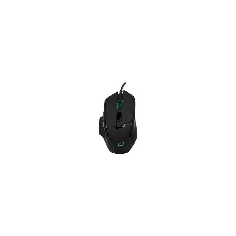 MOUSE VORAGO START THE GAME MO504 RGB CONFIGURABLE SOFTWARE HASTA 6400 DPIS USB  NEGRO IDCARDKR2K