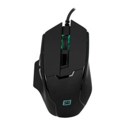 MOUSE VORAGO START THE GAME MO504 RGB CONFIGURABLE SOFTWARE HASTA 6400 DPIS USB  NEGRO IDCARDKR2K