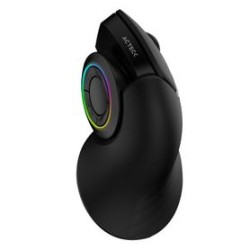 Mouse Inalámbrico Vertical  ACTECK OPTIMIZE MI690 Negro 6 botones  scroll Inalámbrico 1000/1600/2400 TL1