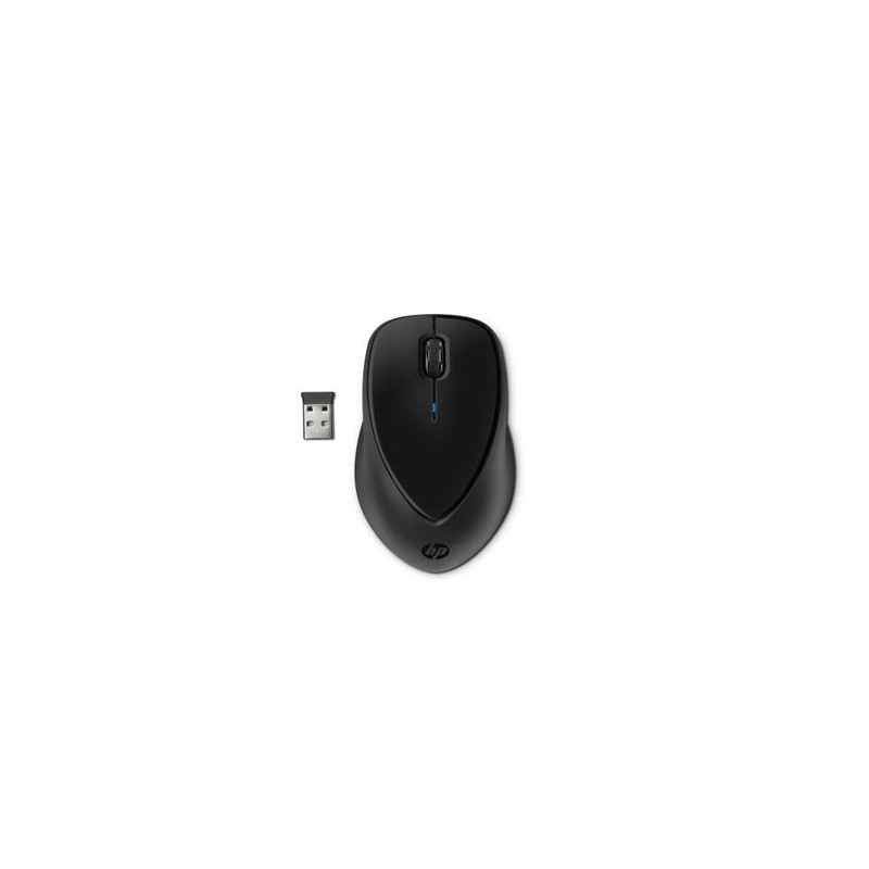 Mouse HP H2L63AA Negro 3 botones Inalámbrico 1200 DPI TL1