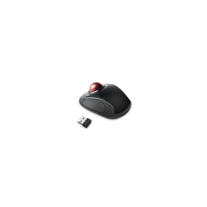 Ratón móvil inalámbrico Trackball Kensington K72352US Orbit TL1