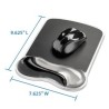Alfombrilla para Ratón y Reposamunecas KENSINGTON K62399US Negro/Gris TL1