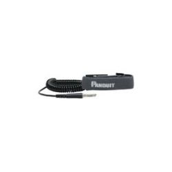 Pulsera Anti Descargas Electroestática (esd) De Tela Ajustable Con Cable En Espiral De 1.82m (6ft)