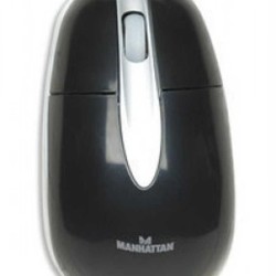 Mouse MANHATTAN MH3 3 botones USB Óptico 1000 DPI TL1