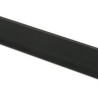 425520 Reposamunecas soporte ergonómico para el teclado Superficie resistente al agua memory foam base antideslizante negro SBNB