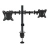 Soporte Getttech tw1404 para 2 pantallas de 1030 pulgadas/peso max 10kg IDCARDKR2K