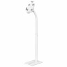 406345 Soporte de piso para Tableta. antirrobo color blanco IDCARDKR2K
