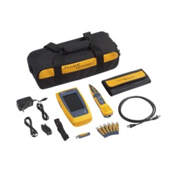 Kit Avanzado De Calificador De Red Linkiq Para Verificar Rendimiento De Cableado Hasta 10gbps Basado En Frecuencia Con Pantalla