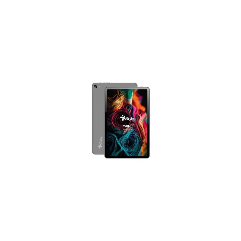 Tableta 10.4 pulgadas 4128GB Gris con funda Stylos. STTA1041G IDCARDKR2K
