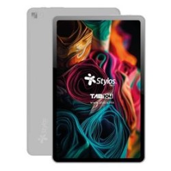 Tableta 10.4 pulgadas 4128GB Plateada con funda Stylos. STTA1041S IDCARDKR2K