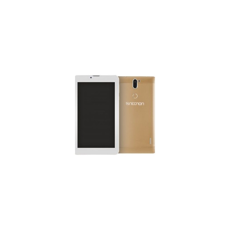 TABLET 3G M002D2 2GB RAM 16GB ROM 7 PULGADAS ANDROID 9 CAM 2 Y 8 MP FLASH GPS DUAL SIM FUNDA SILICON INCLUIDA DORADO TL1