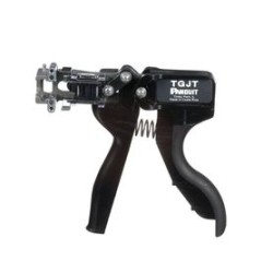 Herramienta De Terminación Rápida Para Jacks Estilo Tg De Panduit De Nylon Con Fibra De Vidrio Color Negro