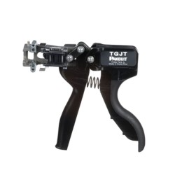 Herramienta De Terminación Rápida Para Jacks Estilo Tg De Panduit De Nylon Con Fibra De Vidrio Color Negro