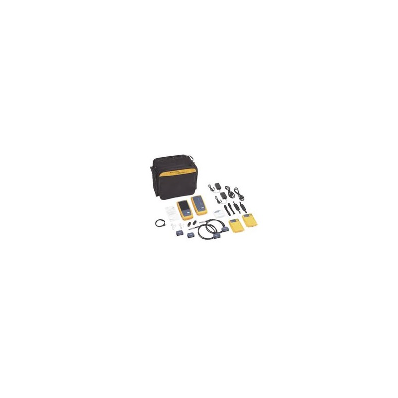 Certificador Dsx5000 Para Cable De Cobre Cat5e Cat6 Y Cat6a Precisión De Nivel V (1 Ghz) Con Wifi Integrado Y Pantalla Lcd De 5.