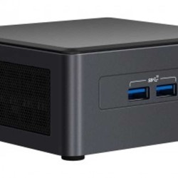 Mini PC Intel Core i51135G7. BNUC11TNHI50001. Soporta memoria DDR43200 1.2V SODIMM (NO INCLUYE RAM ALMACENAMIENTO NI SO) SIN JAC