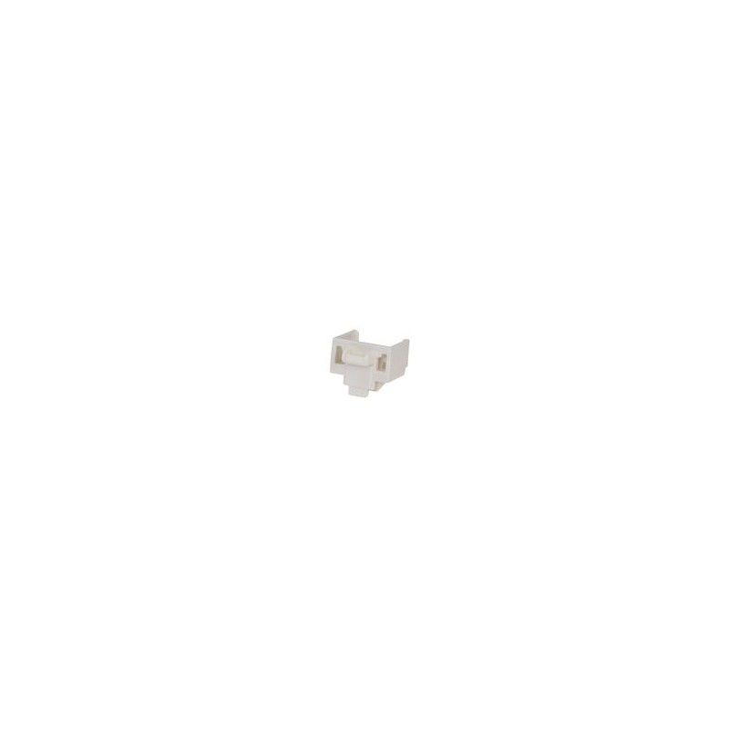 Kit De 10 Dispositivos Loto Para Bloquear Puertos Jack Rj45 Color Blanco Mate Incluye Llave De Extracción