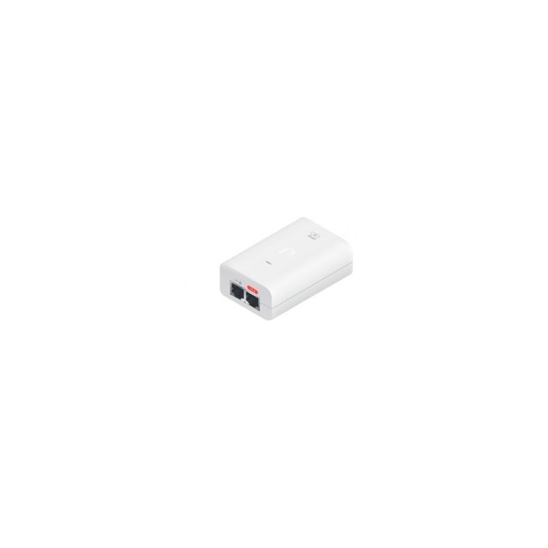 Adaptador PoE Ubiquiti af (48 VDC 0.32 A) puerto Gigabit ideal para equipos UniFi TL1