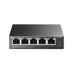 Switch no administrable de 5 puertos 10/100Mbps con 4 puertos PoE TL1