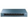 SWITCH DE 8 PUERTOS GIGABIT TPLINK LS108G PARA ESCRITORIO PLUG AND PLAY CON CARCASA DE ACERO TL1