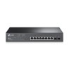 Switch TPLINK TLSG2210MP administrable OMADA POE de 8 puertos 10/100/1000 Mbps 802.3at / af POE y 2 Gigabit SFP TL1